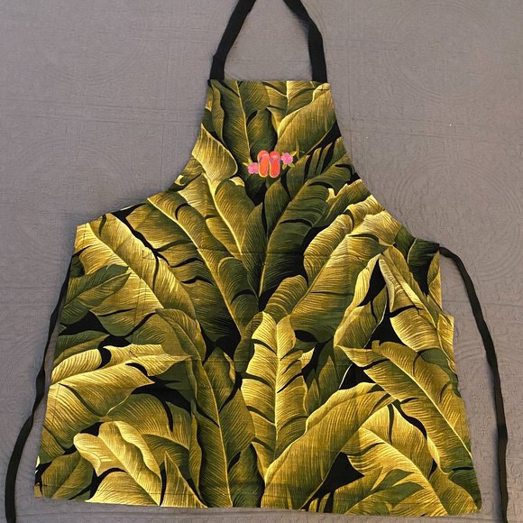 Tropical print apron - Picture 1 of 3
